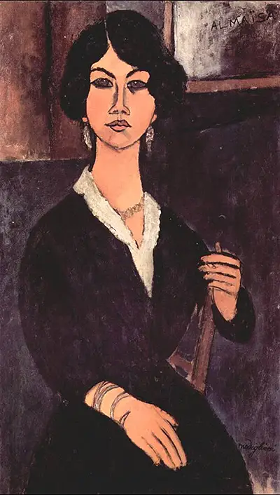 Seated Algerian Almaiisa Amedeo Modigliani